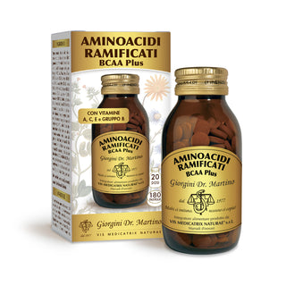 Dr Giorgini Aminoacidi Ramificati Bcaa Plus 90 G - Pastiglie Da 500 Mg