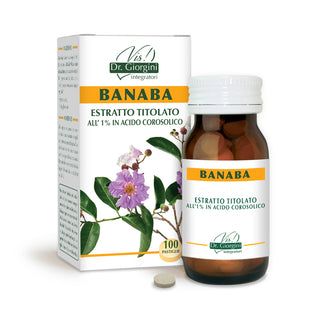 Dr Giorgini Banaba Estratto Titolato 50 G - Pastiglie Da 500 Mg