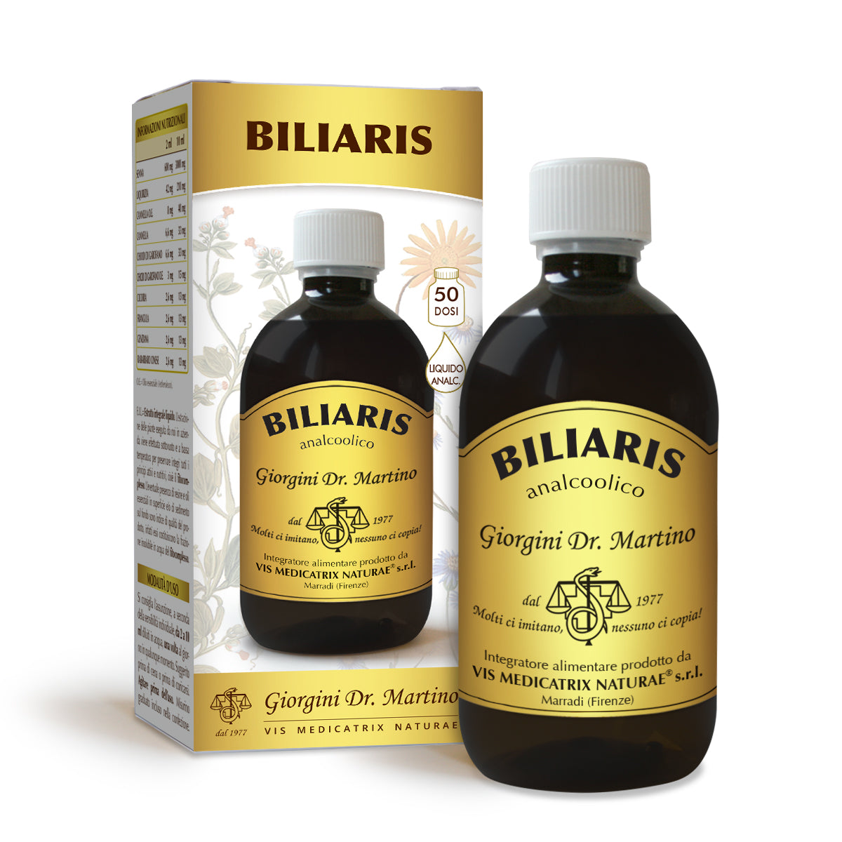 Dr Giorgini 胆汁性ノンアルコール液体 500ml
