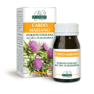 Dr Giorgini extrait titré de chardon-Marie 60 comprimés de 500 mg - 30 gr