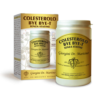 Dr Giorgini cholesterol bye bye-t without statins 200 g - 400 tablets of 500 mg