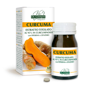 Dr Giorgini Curcuma Estratto Titolato 30 G - Pastiglie Da 500 Mg