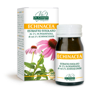 Dr Giorgini Echinacea Estratto Titolato 30 G - Pastiglie Da 500 Mg
