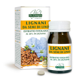 Dr Giorgini Lignani Da Semi Di Lino Est. Tit. 30G - Pastiglie Da 400 Mg