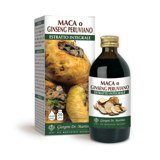 Dr Giorgini maca or peruvian ginseng whole extract 200 ml