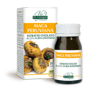 Dr Giorgini Peruviansk maca titreret ekstrakt 60 tabletter à 500 mg - 30 g