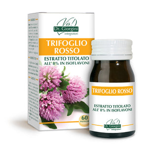 Dr Giorgini red clover titrated extract 30g - 60 tablets of 500 mg