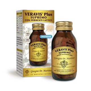Dr Giorgini veravis plus supremo tablets with lactic ferments 90 g - 180 tablets of 500 mg