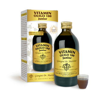 Dr Giorgini Vitamin Oligo 100 Junior Liquido Analcoolico 200 Ml