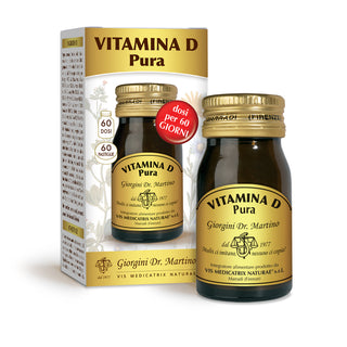 Dr Giorgini Vitamina D pura 60 comprimidos de 500 mg - 30 gr