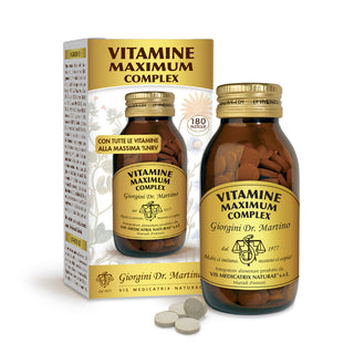 Dr Giorgini Vitamine Maximum Complex 90 G - Pastiglie Da 500 Mg