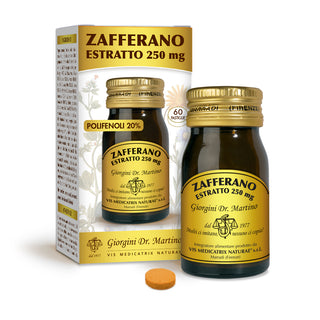 Dr Giorgini Zafferano Estratto 250 Mg - 30 G - Pastiglie Da 500 Mg