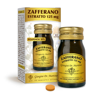 Dr Giorgini Zafferano Estratto 125 Mg - 30 G - Pastiglie Da 500 Mg