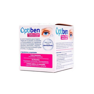 Optiben Salviettine Oculari 30 Pezzi — Salviettine Oculari