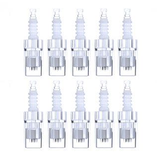Activeshop 10 Cartucce Di Ricambio Per La Penna Microneedle E 12 Aghi