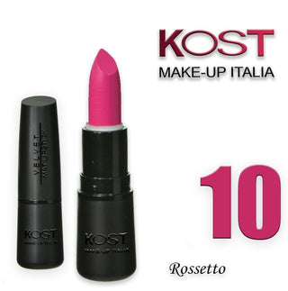 Rossetto Velvet Kost 10 - Kost make up