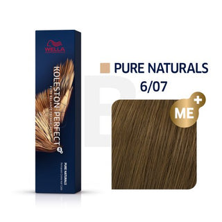 Wella Профессионалы Koleston Perfect Me+ Pure Naturals 6/07 60 мл