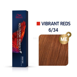 Wella Профессионалы Koleston Perfect Me+ Яркие красные 6/34 60 мл