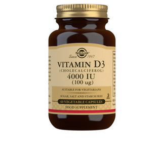 Solgar Vitamina D-3 4000 UI 60 Capsule — Integratore