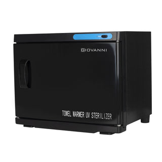 Ohřívač ručníků Activeshop s černým UV-C sterilizátorem 23 l