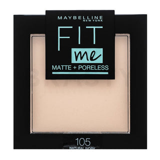 Maybelline Fit Me! Matte + Poreless Powder 105 Natural Ivory 9 g
