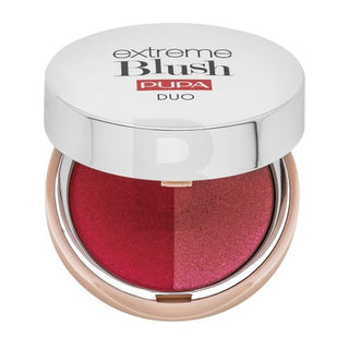 Pupa Extreme Blush DUO 140 Radiant Flamingo - Hehkuva kermainen 4 g