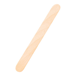 Velká dřevěná špachtle Activeshop 150x18x1,8 mm - 50 kusů
