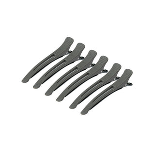 Sponky do vlasů Activeshop E-12B 6 ks 11,5 cm šedé