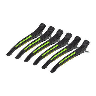 Sponky do vlasů Activeshop E-13 6 ks 11,5 cm neonové mix