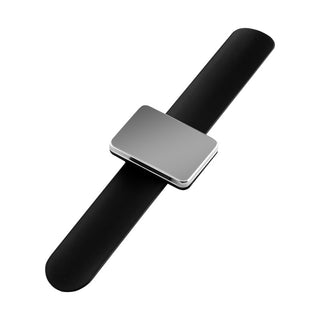Černý magnetický kroužek na manžetové knoflíčky Activeshop