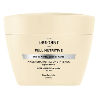 Biopoint Full Nutritive Maschera Nutrizione Intensa 200 ml — Maschera capelli