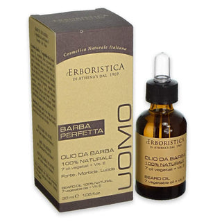 L'Erboristica di Athena's Uomo Olio da Barba 100% Naturale 30 ml — Olio barba