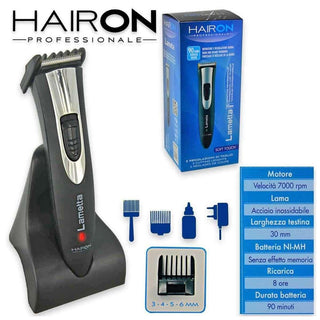 Hair-on Regola capelli lametta black hairon