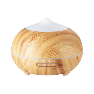 Activeshop Diffusore Di Aromi Spa Umidificatore D'Aria 06 Legno Chiaro 400Ml + Timer