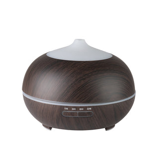 Activeshop Diffusore Di Aromi Umidificatore D'Aria Spa 06 Legno Scuro 400Ml + Timer