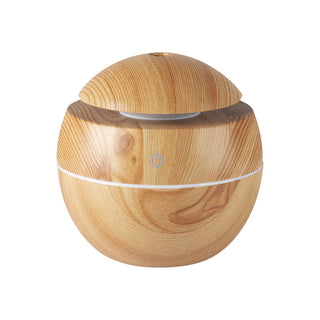 Activeshop Diffusore Di Aromi Umidificatore D'Aria Spa 16 Legno Chiaro 130Ml