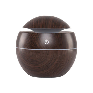 Activeshop Diffusore Di Aromi Umidificatore D'Aria Spa 16 Legno Scuro 130Ml