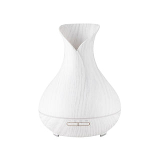 Activeshop Diffusore Di Aromi Umidificatore D'Aria Spa 15 Legno Bianco 550 Ml + Timer