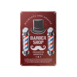 Dekorativní plaketa Activeshop Barber B030