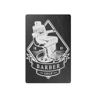 Dekorativní plaketa Activeshop Barber B033