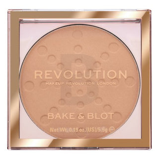 Makeup Revolution Bake & Blot cipria polvere- Beige 5,5 g