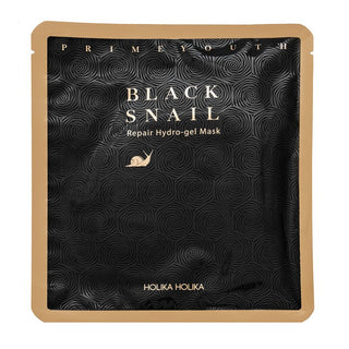 Maschera idrogel riparatrice Holika Holika Prime Youth Black Snail Repair 25 g
