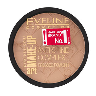 Eveline Make-Up Art Anti-Shine Complex Cipria Compatta 31 Trasparente 14 g