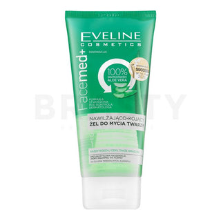 Eveline FaceMed+ Gel detergente viso idratante e lenitivo al 100% di Aloe Vera 150 ml
