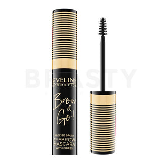 Mascara per sopracciglia Eveline 02 Marrone scuro 6 ml