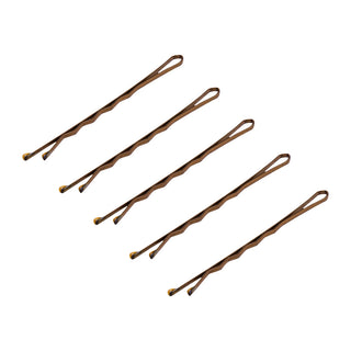 Kadeřnické sponky Activeshop 120 kusů E-57 5,6 cm zlaté