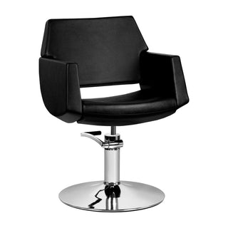 Poltrona Da Parrucchiere Gabbiano Santiago Nero