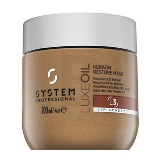 Mascarilla System Professional LuxeOil Keratin Restore 200 ml