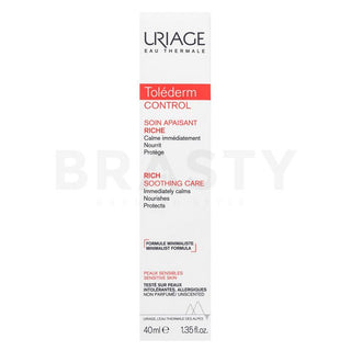 Uriage Tolederm Control Trattamento Ricco Lenitivo 40 ml