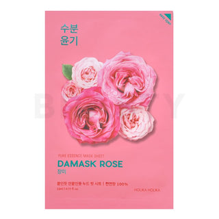 Maschera in tessuto Holika Holika Pure Essence Damask Rose 23 g